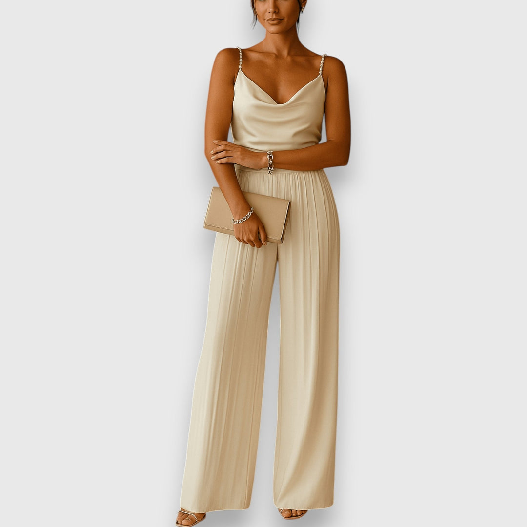 Elona – Ärmelloser Jumpsuit
