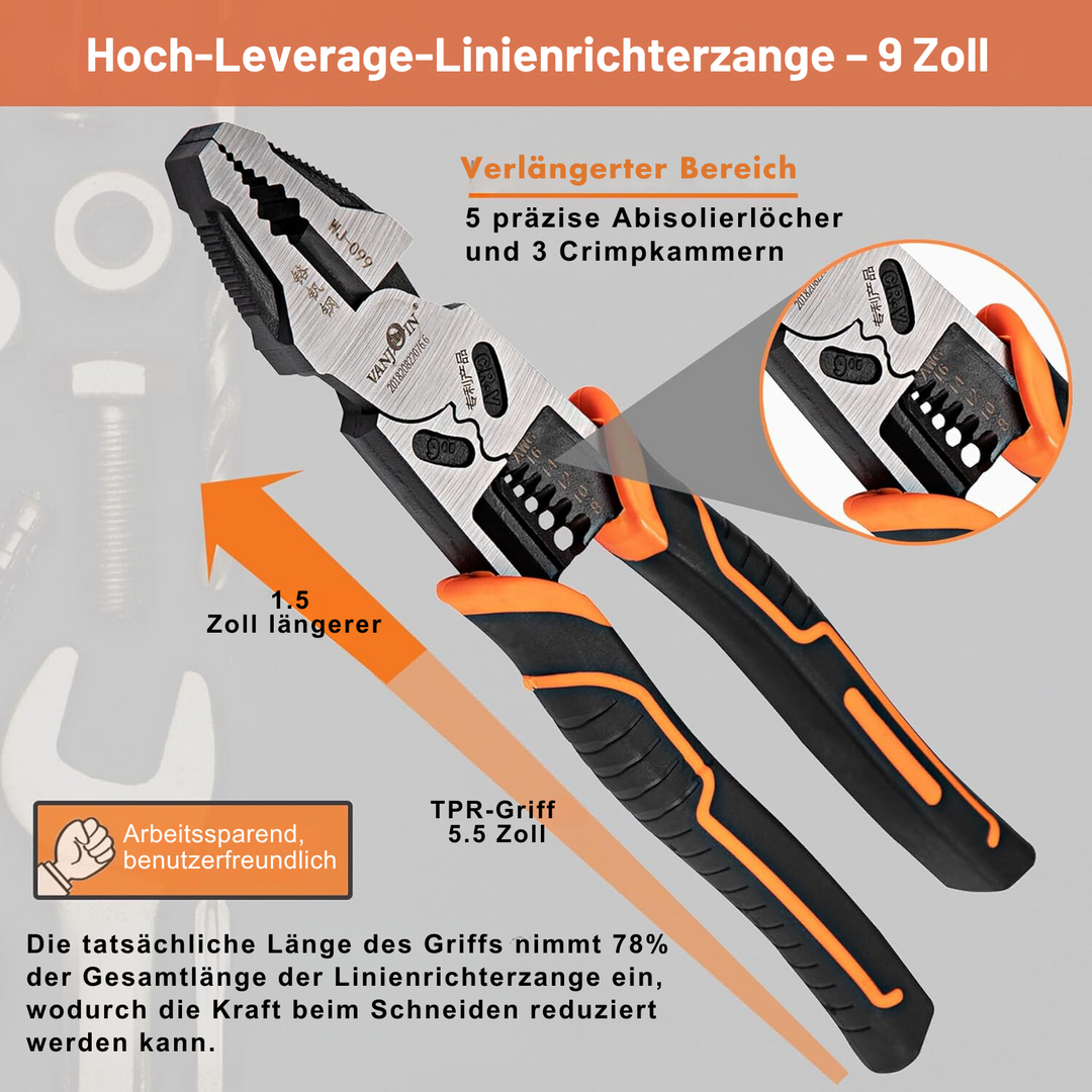 QuadGrip – 4-in-1-Lineman-Zange