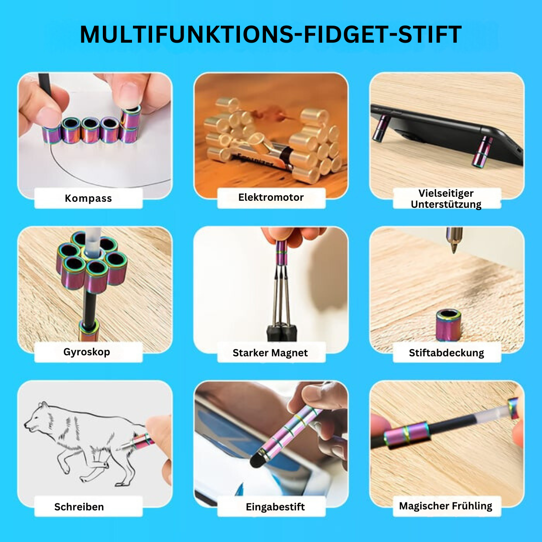 FidgetFlux – Magnetischer Fidget Stift