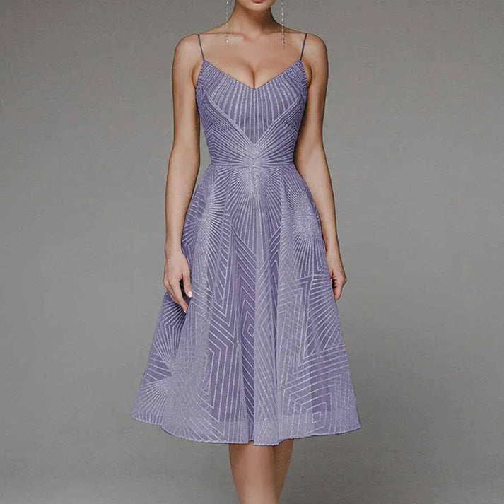 Eleganzkleid Mit Offenem Rücken