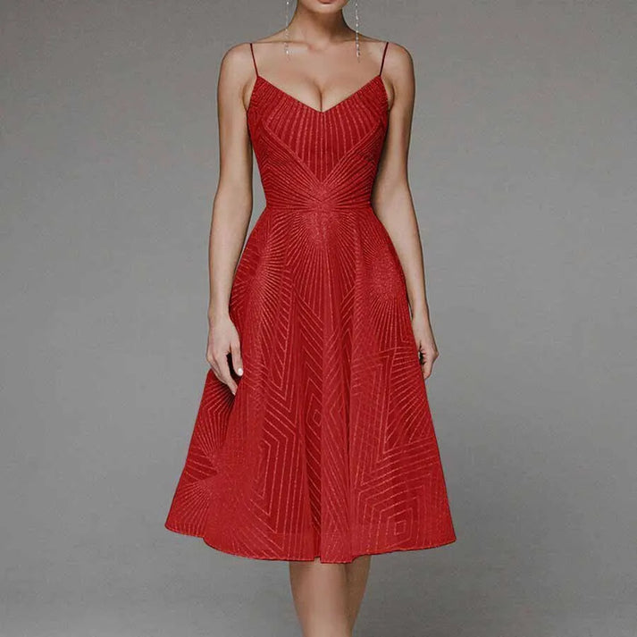 Eleganzkleid Mit Offenem Rücken
