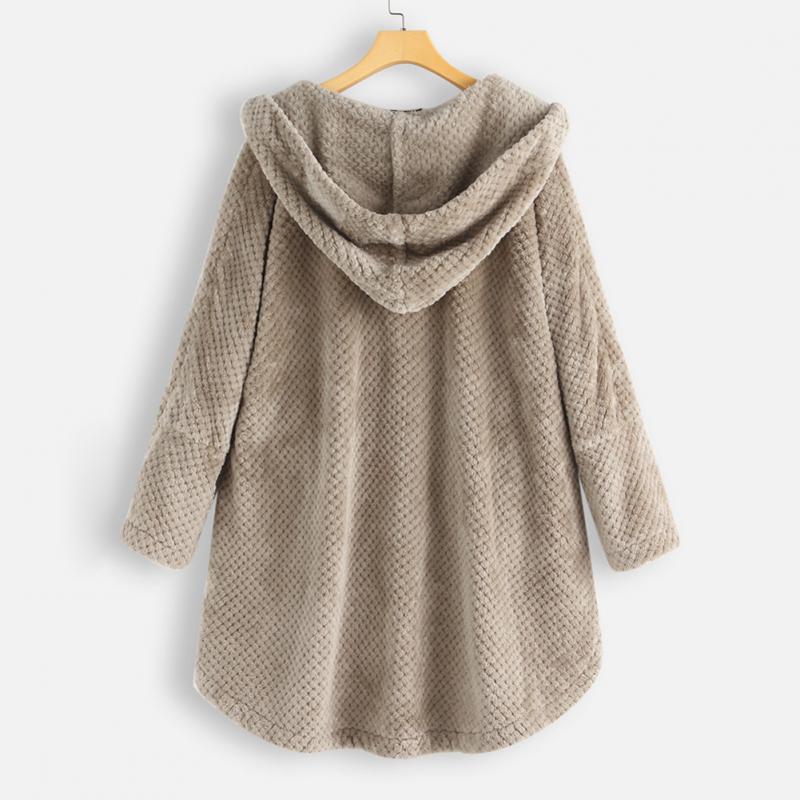 Ricarda – Kapuze Fleece Jacke