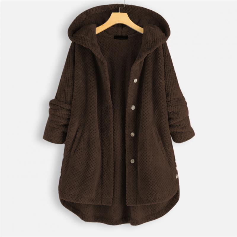 Ricarda – Kapuze Fleece Jacke