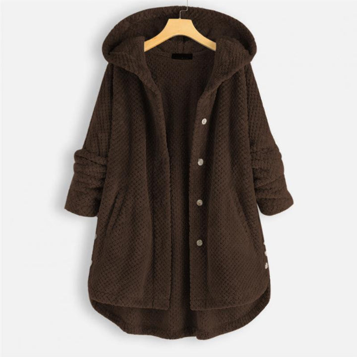Ricarda – Kapuze Fleece Jacke