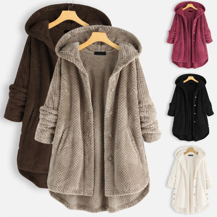Ricarda – Kapuze Fleece Jacke