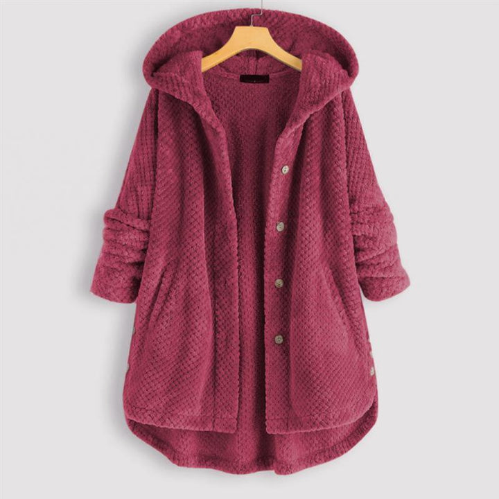 Ricarda – Kapuze Fleece Jacke