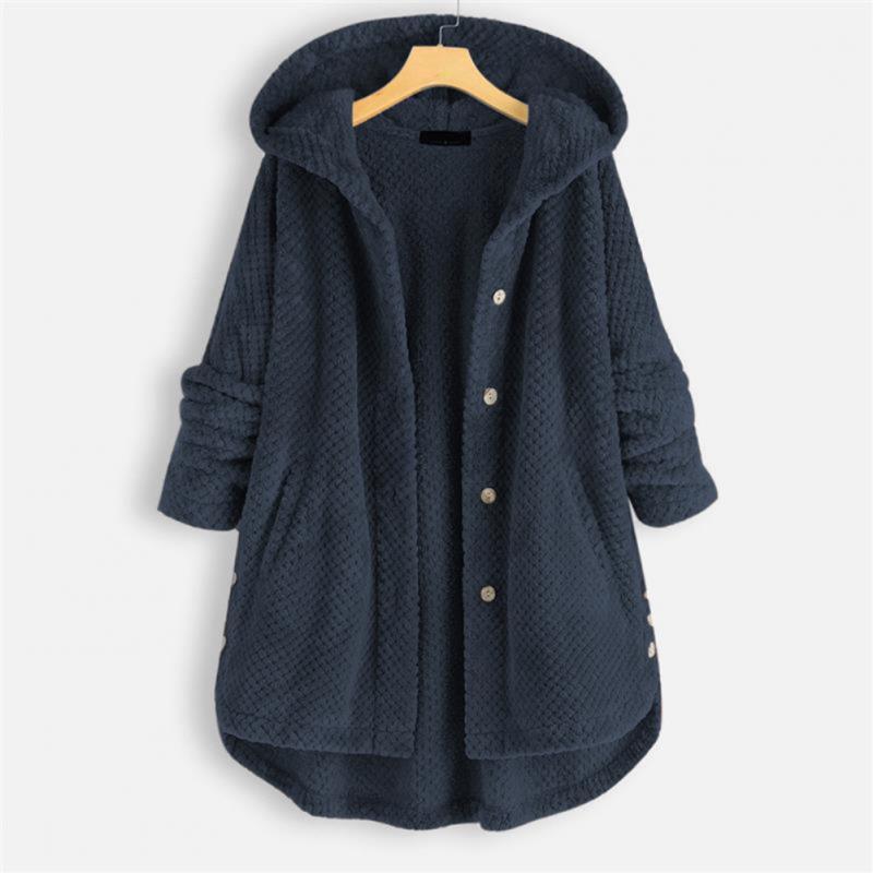 Ricarda – Kapuze Fleece Jacke