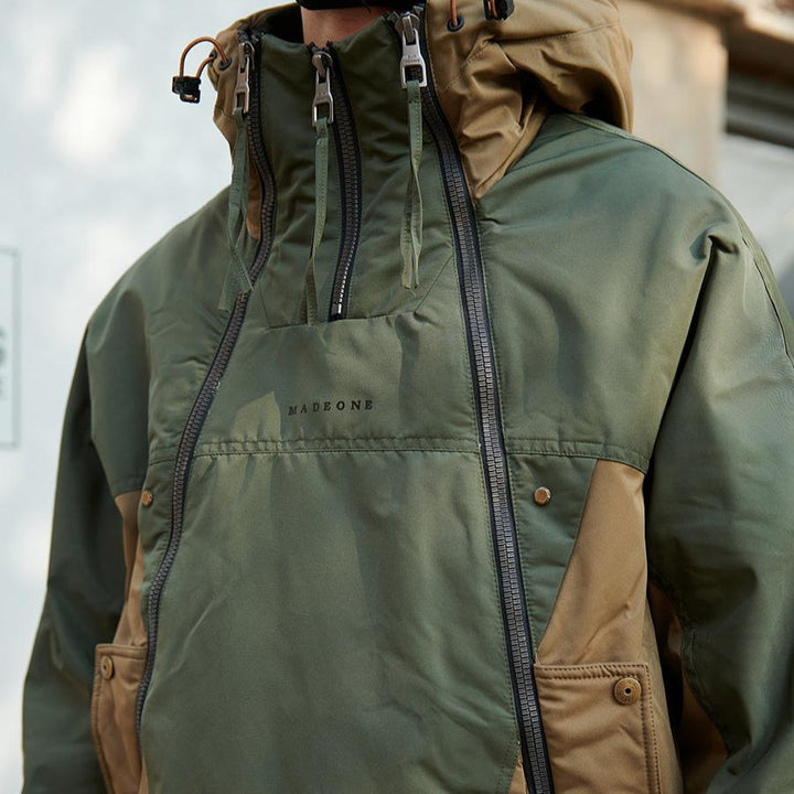 Emir - Doppelreißverschluss Warmer Daunenjacke