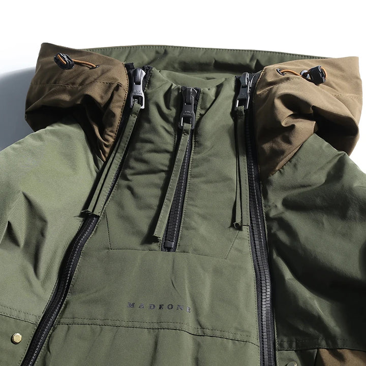 Emir - Doppelreißverschluss Warmer Daunenjacke