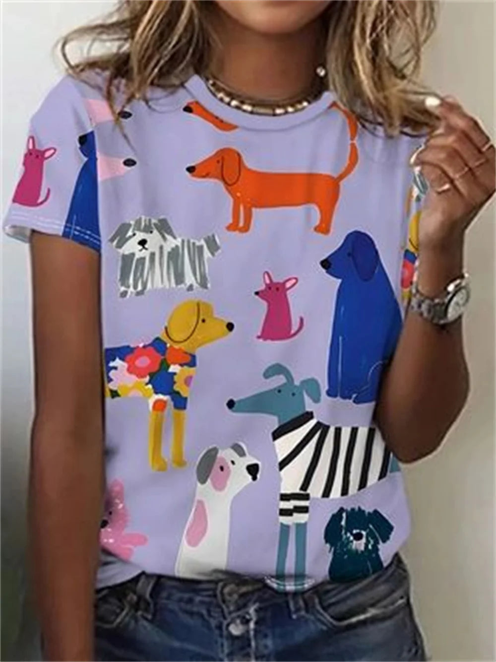 Elsy - Elegantes Hemd mit Tierprint