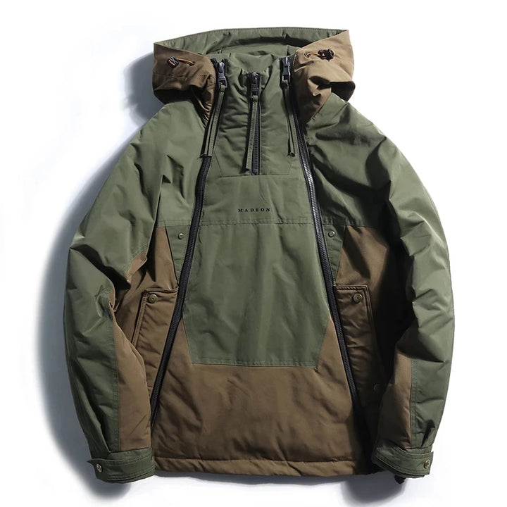Emir - Doppelreißverschluss Warmer Daunenjacke