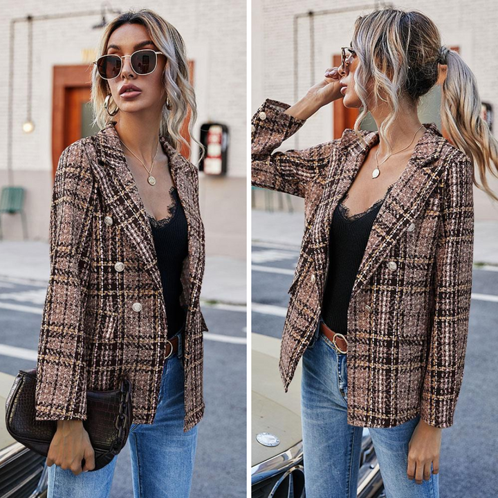 Pierina - Vintage Langarm Blazer