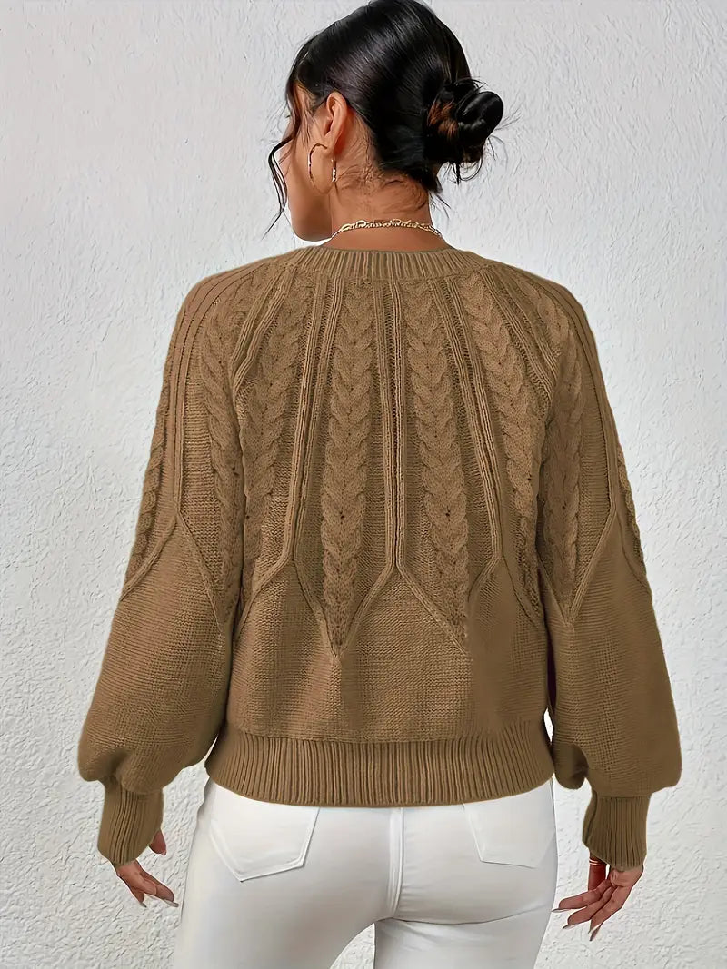 Özden – Eleganter Langarm Pullover