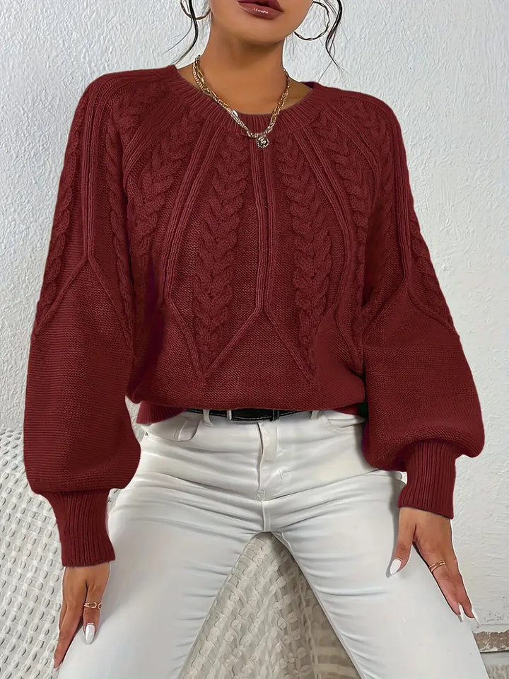 Özden – Eleganter Langarm Pullover