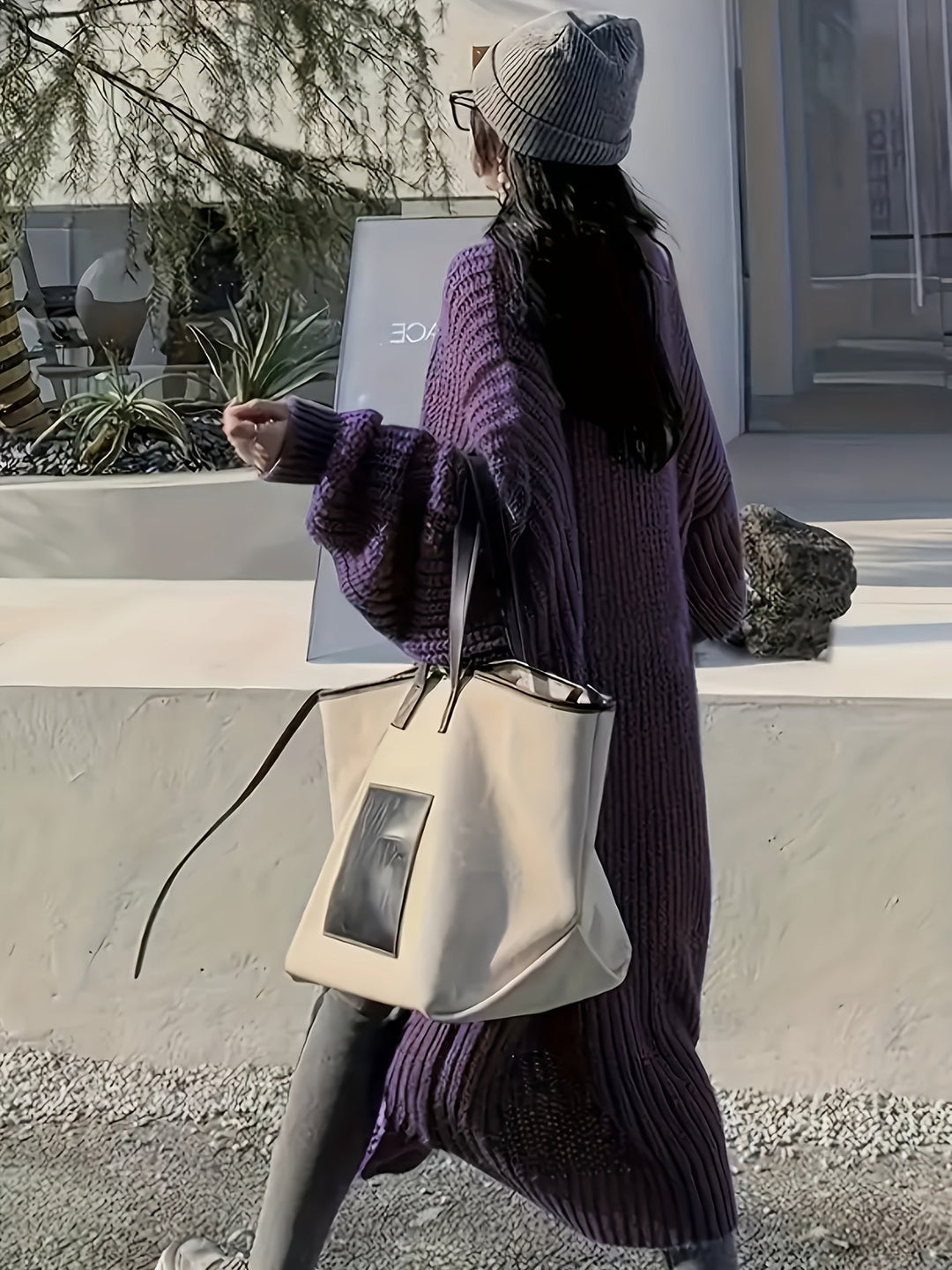 Franziska - Langärmelige Strickjacke