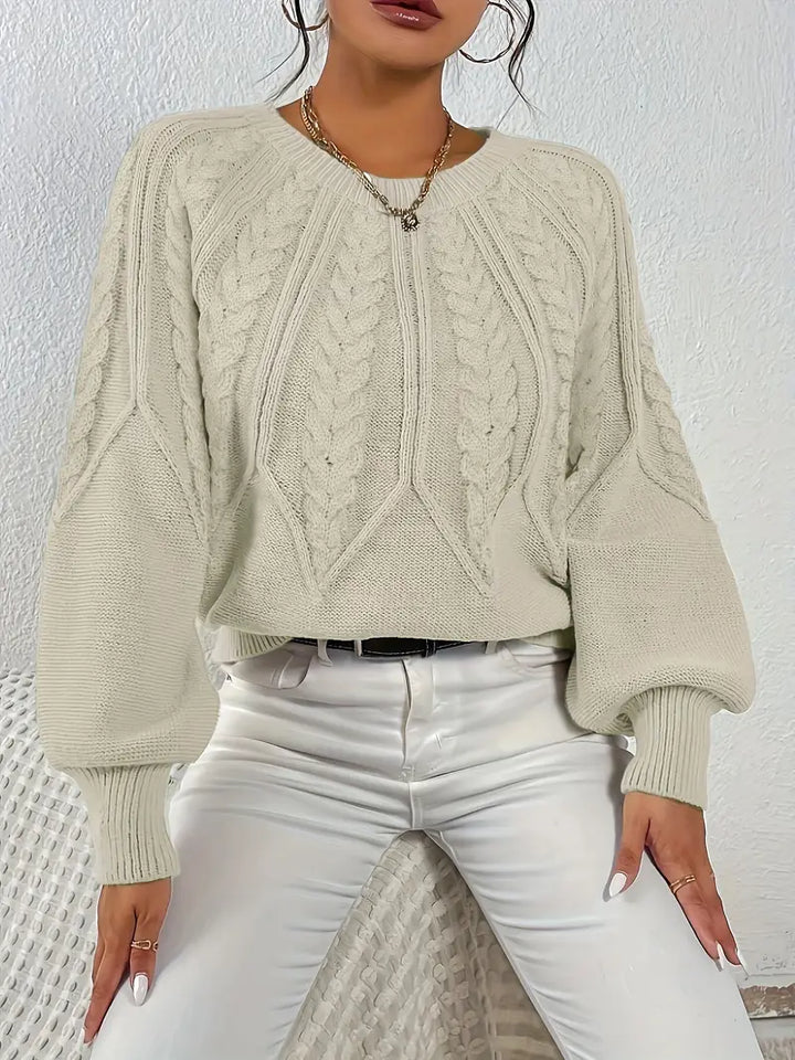 Özden – Eleganter Langarm Pullover