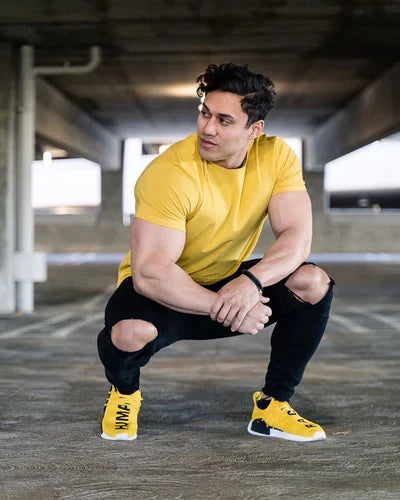 Essential-T-Shirt mit Tropfenschnitt