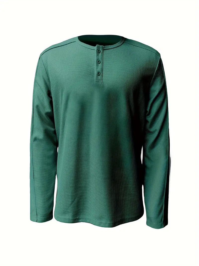 Pablo - Lässiges Langarm Hemd Aus Strick