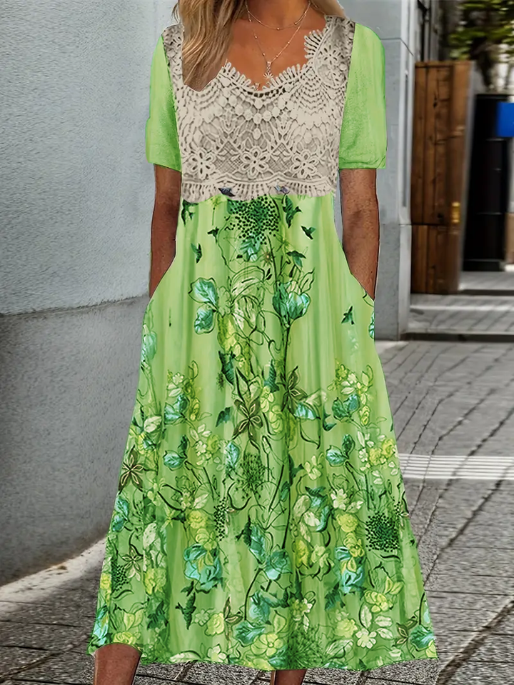 Renata - Lässiges Mode Kleid