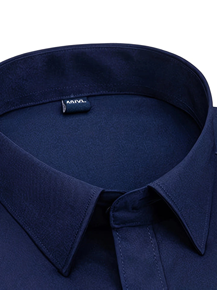 Ezra – Elegantes Schmal Geschnittenes Hemd Mit Knöpfen