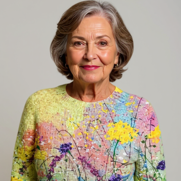 Francescaa - Handge Fertigt Woll Pullover