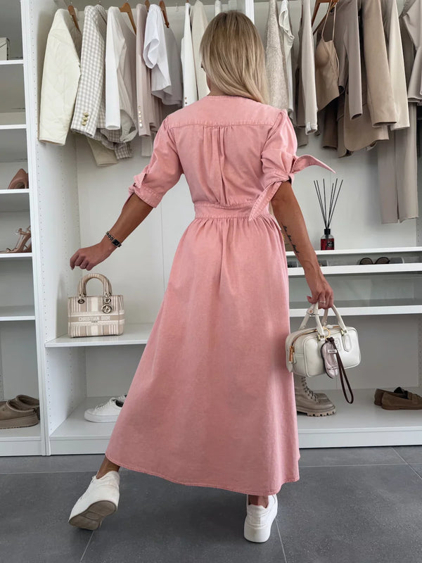 Filina – Strahlend Denimkleid