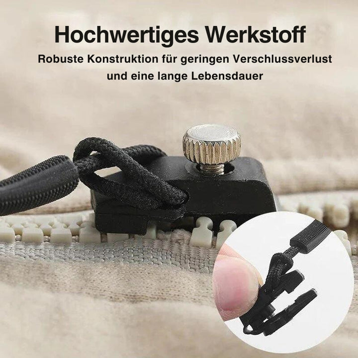 QuickPull - Abnehmbarer Reißverschluss (6 Stück)