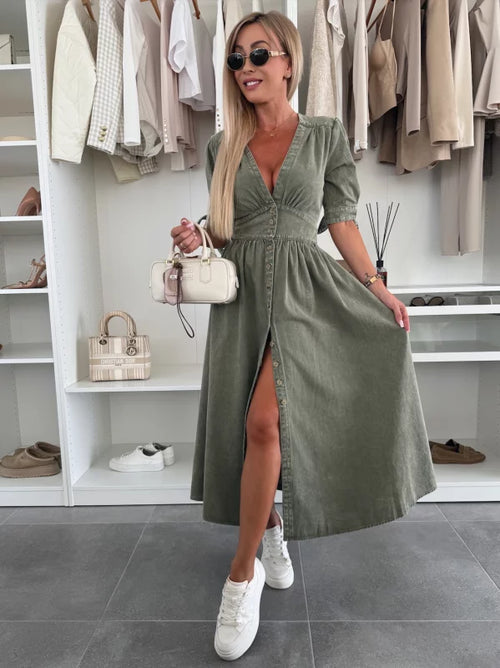 Filina – Strahlend Denimkleid