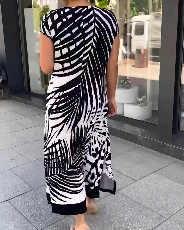 Elissa – Lässiges Bedrucktes Kleid