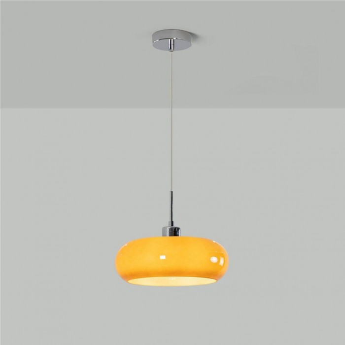 Nordische Retro Bauhaus Glastopf Hängelampe