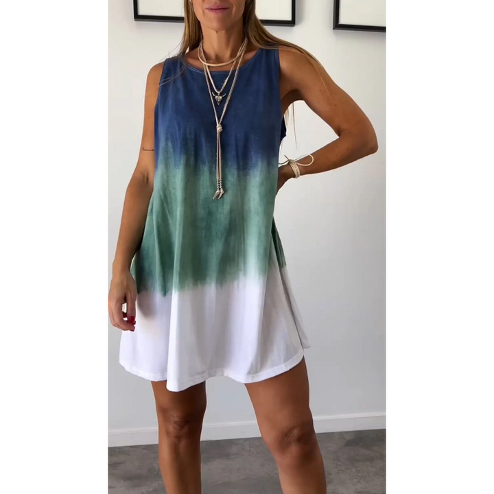 Pamela - ärmelloses Kleid Mit Rundhalsausschnitt