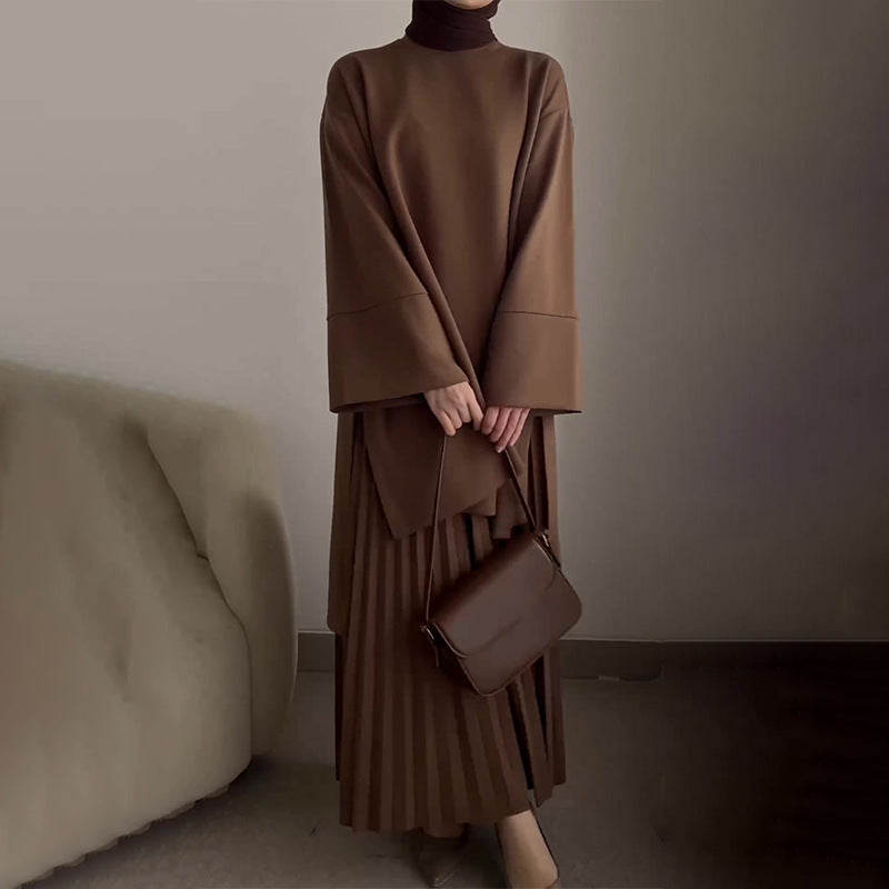 Nyssa – Elegant mit Falten 2-teiliges Set