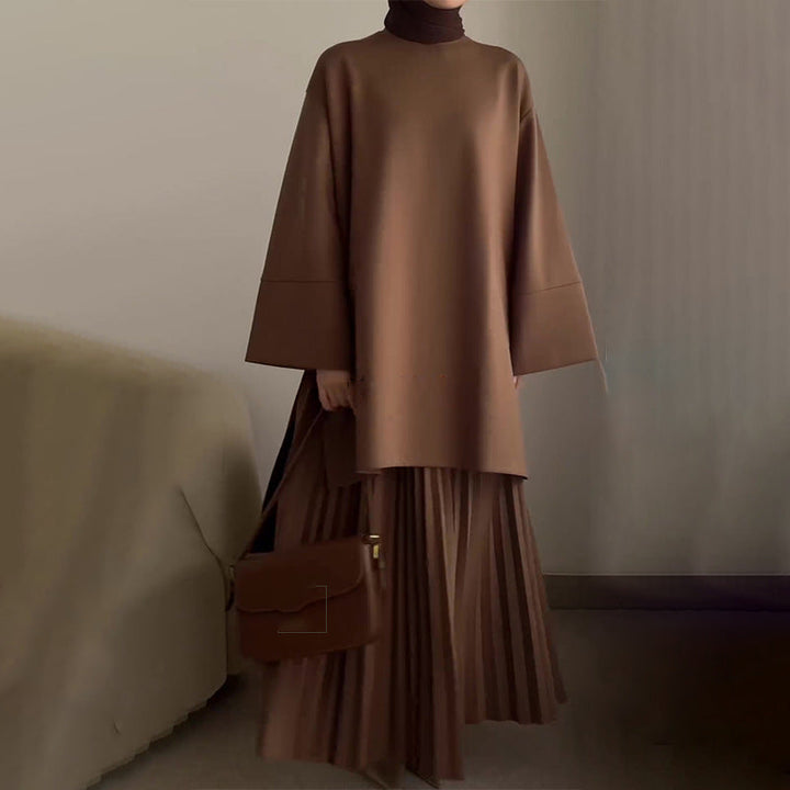 Nyssa – Elegant mit Falten 2-teiliges Set