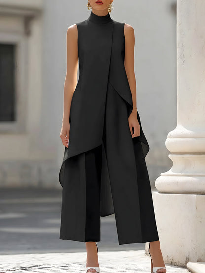 Germine - Elegant Drapierter Overall