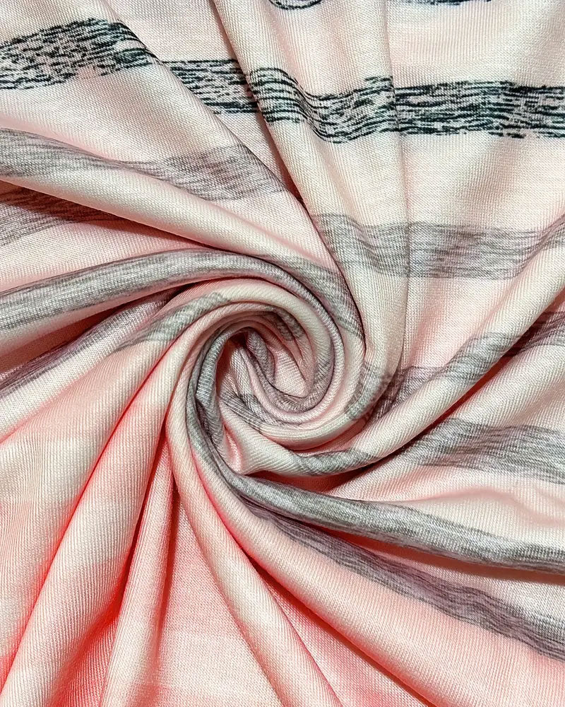 Kellie - Gestreiftes Kurzarm-T-Shirt Mit Rundhalsausschnitt