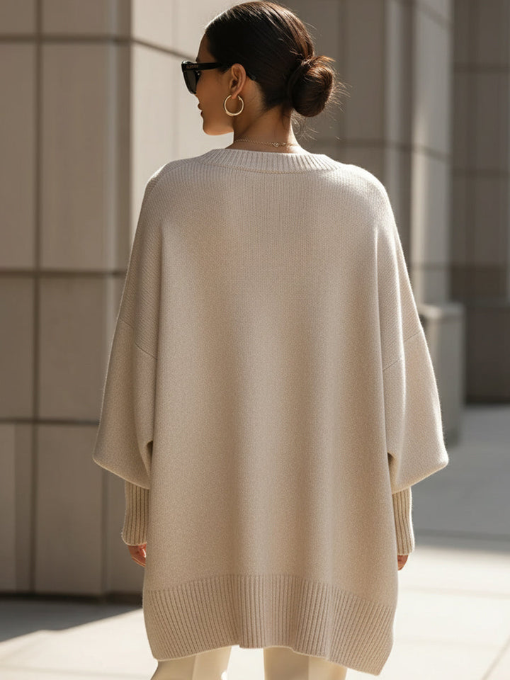 Ayesatu - Oversize Pullover MitLockerer Passform