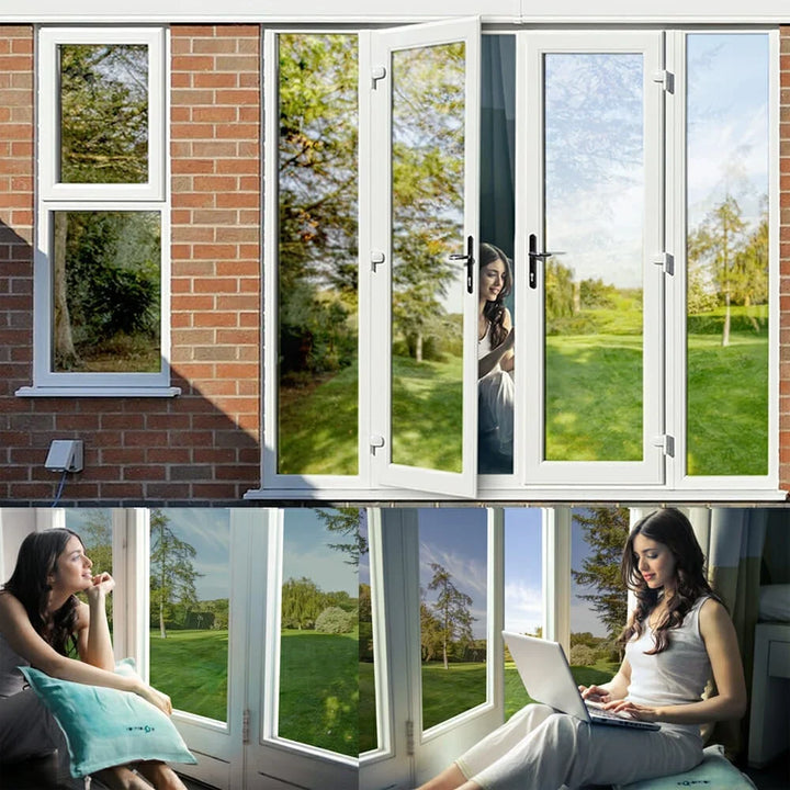 CrystalCover™ -  Sichtschutz, Sonnenschutz, UV-reflektierende Fensterfolie