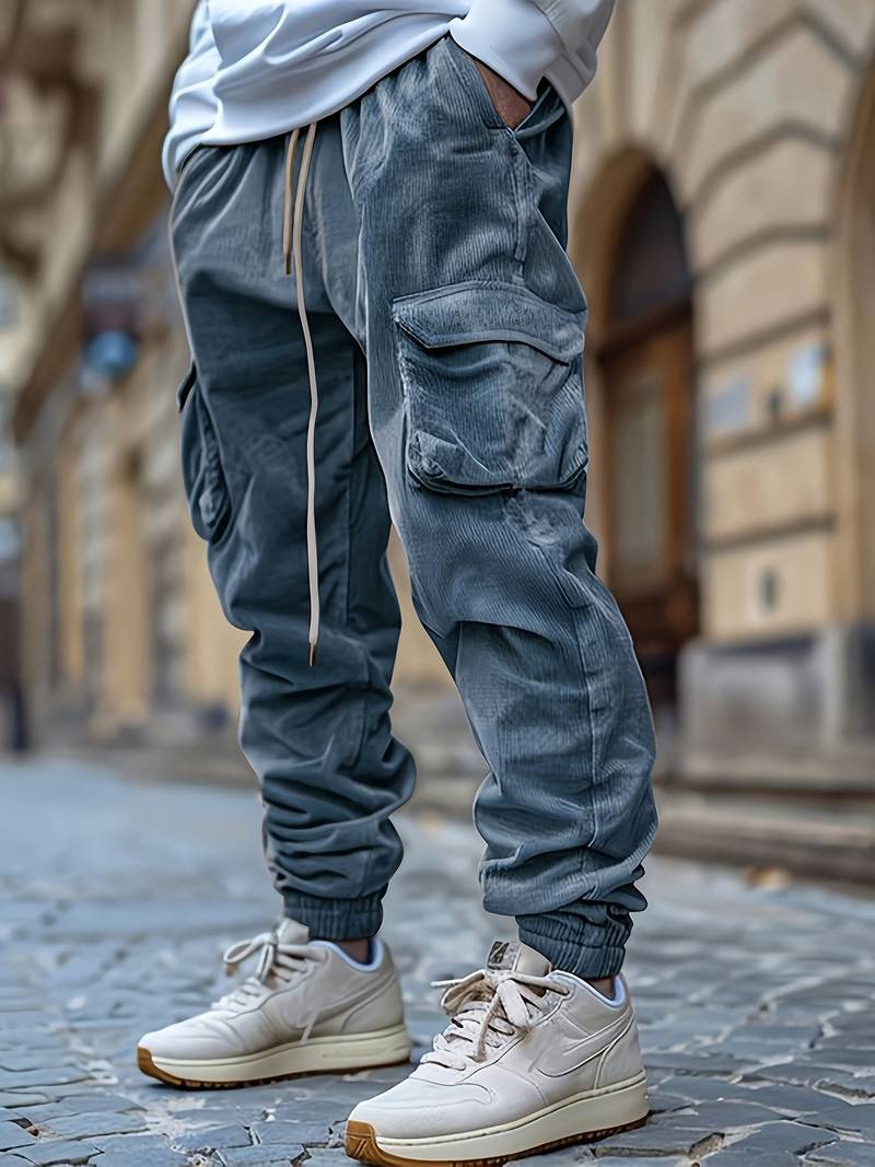 Baruch - Atmungsaktive Cargo Hose Mit Kordelzug in Der Taille
