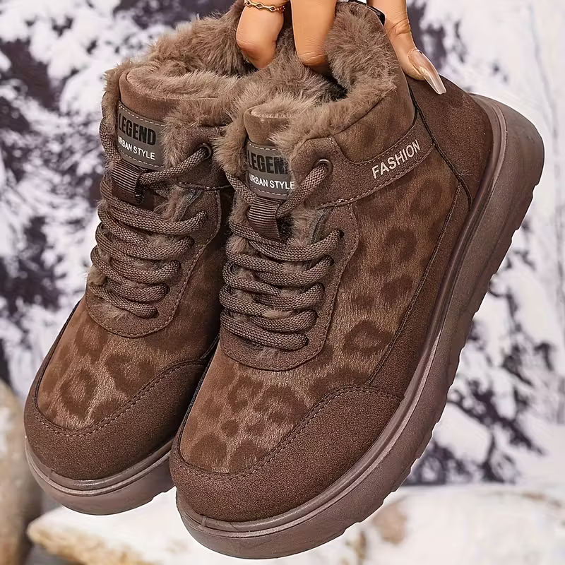 Elizia – Schnürschuhe Mit Dicker Sohle