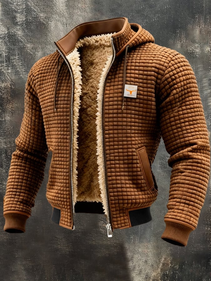 Natan - Fleece Stepp Jacke Mit Langen Ärmeln