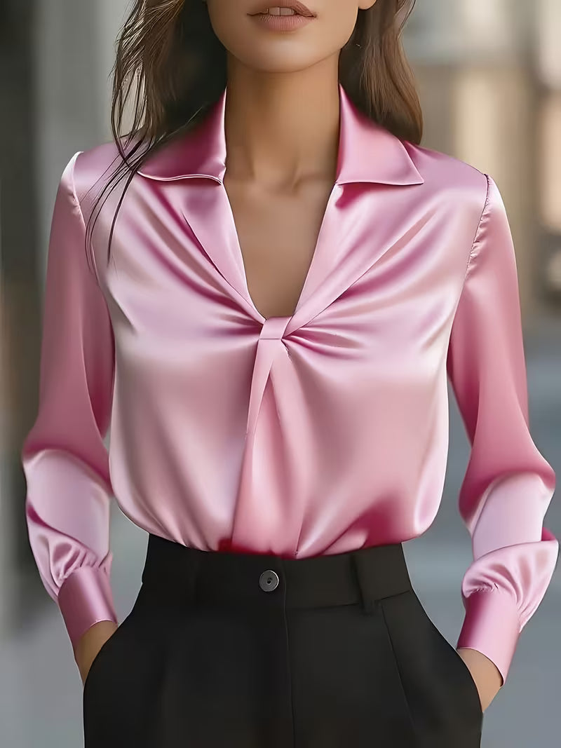 Leylah – Elegante Langarmbluse