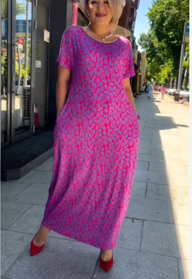 Bettina - Modisches Kleid mit Druck