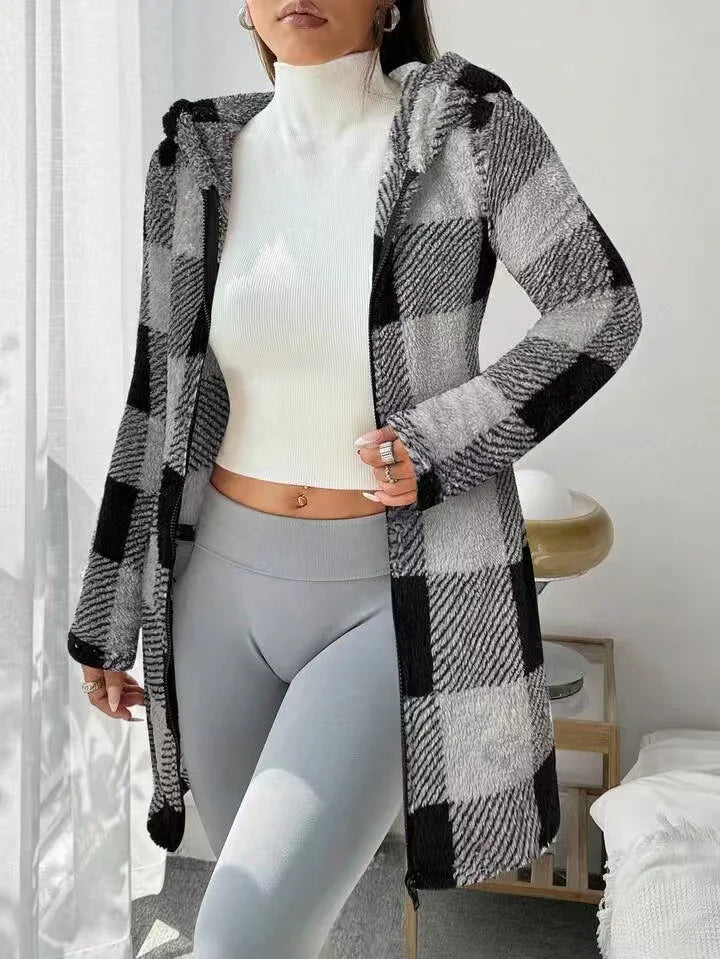 Tissaia - Stylische Kapuzenjacke Mit Reißverschluss
