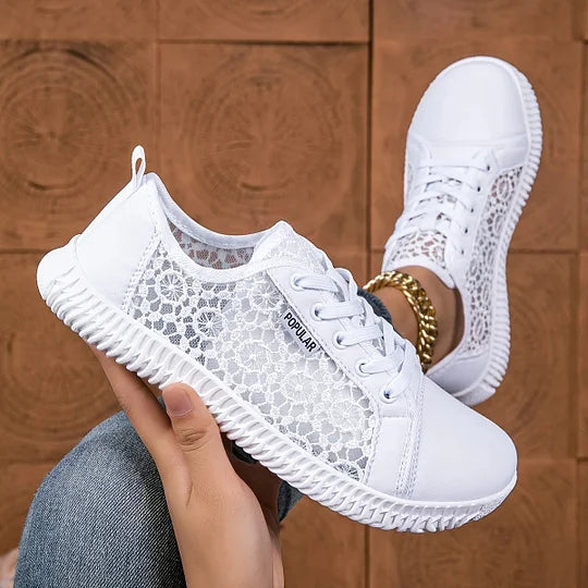 Orly - Atmungsaktiver Mesh Schnürloafer