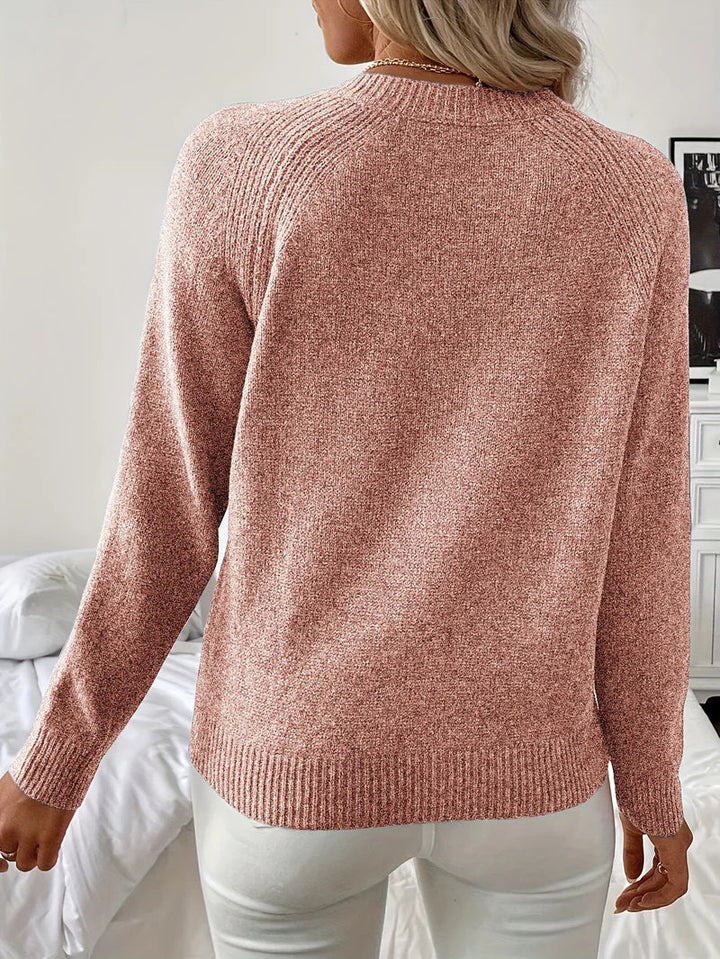 Pascuala – Eleganter Strick Pullover Mit Perlen