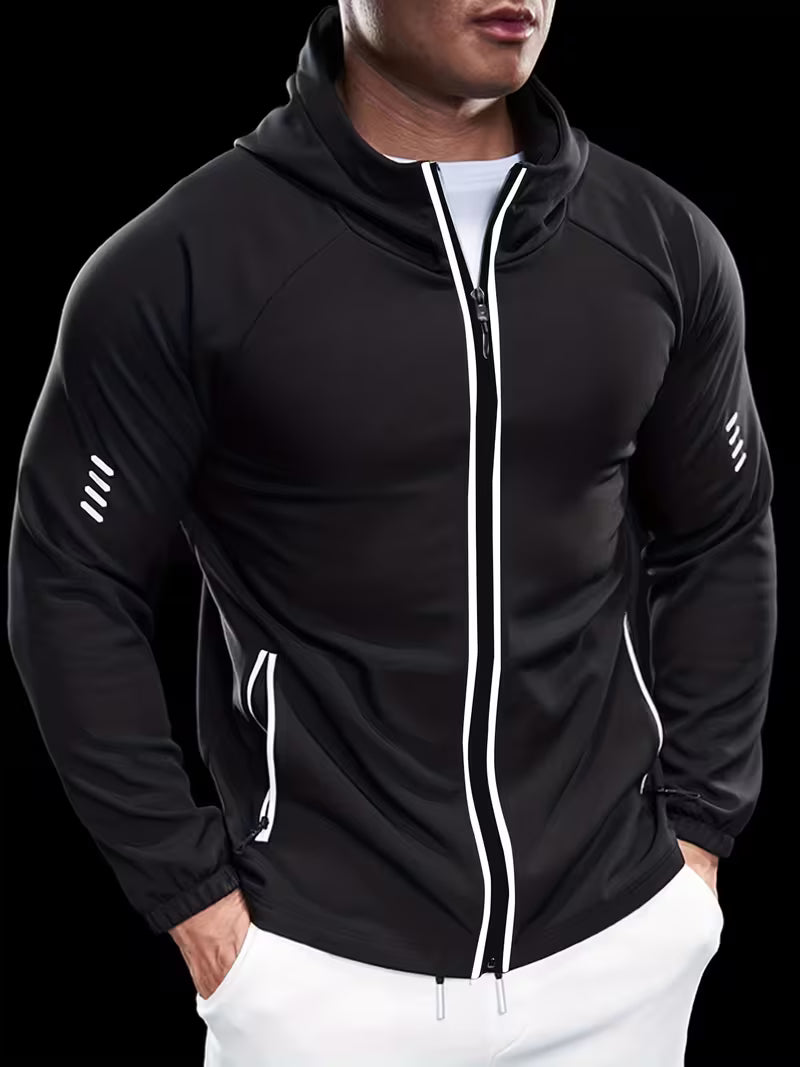 Lauris - Leichte Kapuzen Jacke Mit Reißverschluss