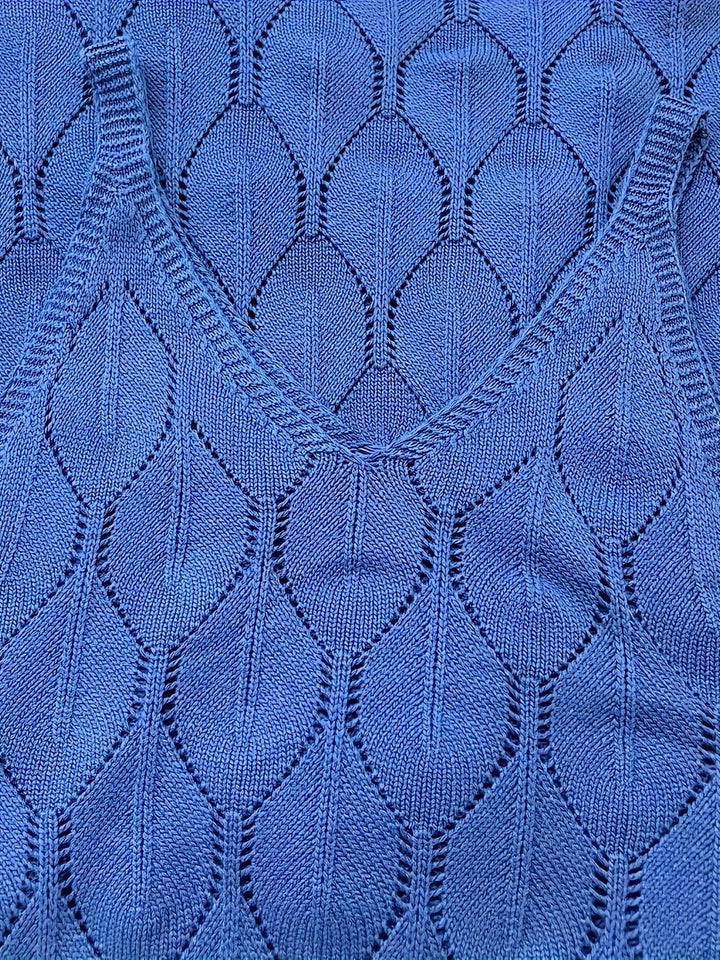 Luciana - Ärmelloses Langes Strickkleid Im Mantelstil