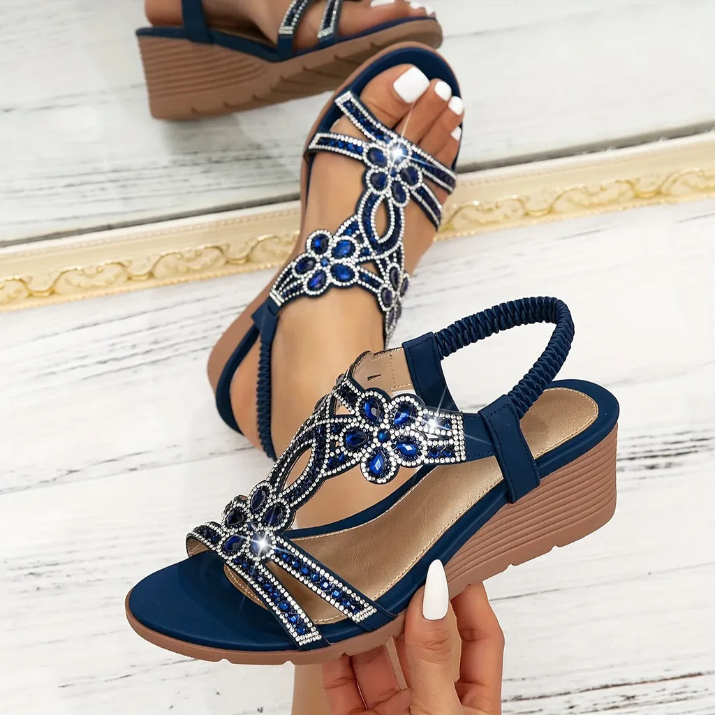 Susan – Orthopädische Keilsandalen
