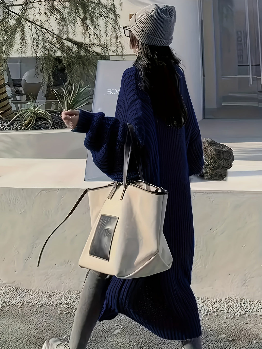 Franziska - Langärmelige Strickjacke