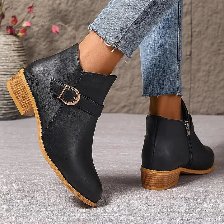Leigh - Rutschfeste orthopädische Stiefeletten